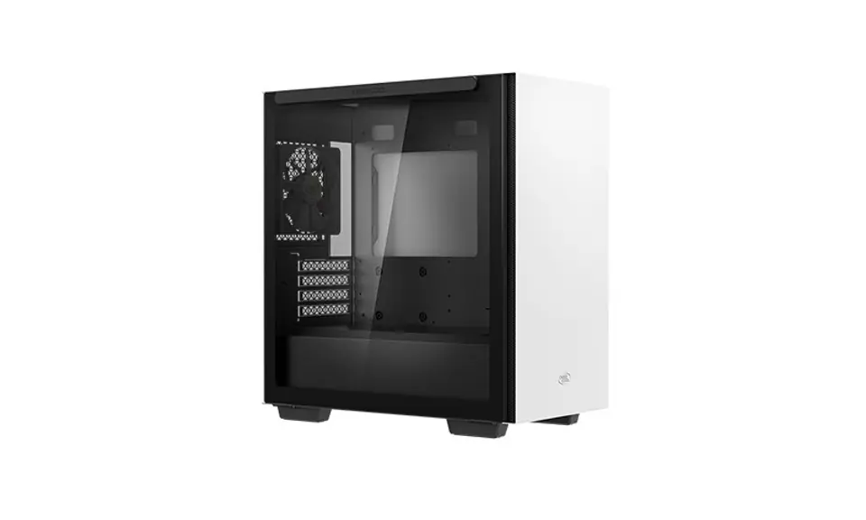 Deepcool MACUBE 110 WH White, ATX, 4, USB3.0x2; Audiox1, ABS+SPCC+Tempered Glass, 1×120mm DC fan at Wasserman.eu