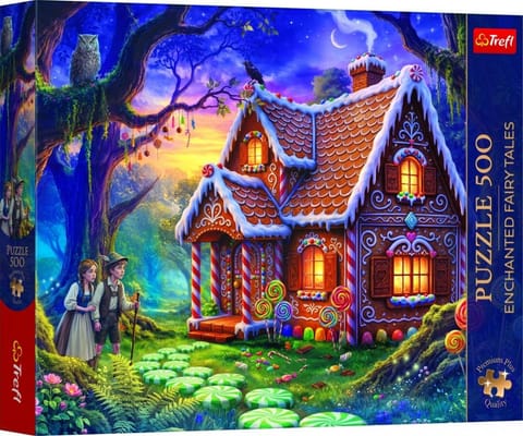 ⁨Puzzle 500 Jaś i Małgosia TREFL⁩ w sklepie Wasserman.eu