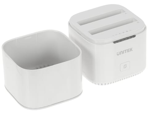 ⁨STACJA DOKUJĄCA / KLONUJĄCA DYSKI S1105B01-EU 2 X SATA 2.5 16 TB - 5 Gbps UNITEK⁩ w sklepie Wasserman.eu
