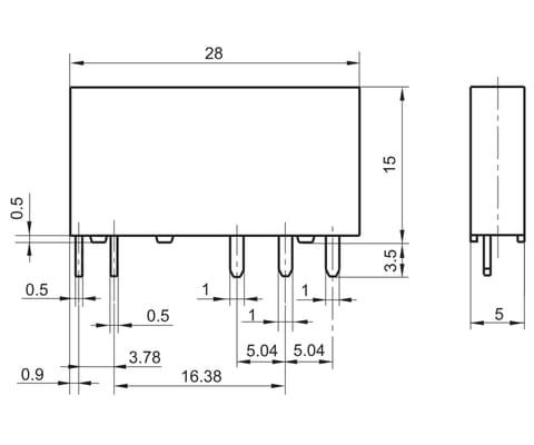 ⁨PRZEKAŹNIK P-HF41F-012-ZST⁩ w sklepie Wasserman.eu