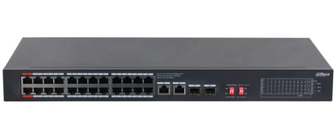 ⁨SWITCH POE S3228-24GT-375 24-PORTOWY SFP DAHUA⁩ w sklepie Wasserman.eu