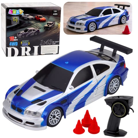 ⁨Auto Sportowe Do Driftu E46 Zdalnie Sterowane RC Pachołki 15 km/h 1:43⁩ w sklepie Wasserman.eu