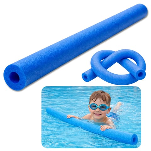 ⁨Makaron Piankowy Do Nauki Pływania Ćwiczeń Pianka Treningowa Niebieski 150 cm⁩ w sklepie Wasserman.eu