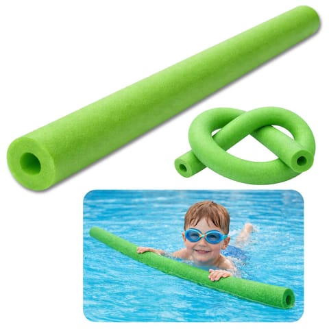 ⁨Makaron Piankowy Do Nauki Pływania Ćwiczeń Pianka Treningowa Zielony 150 cm⁩ w sklepie Wasserman.eu