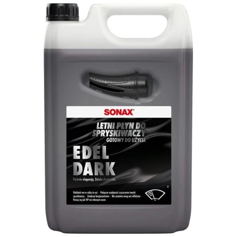 ⁨Sonax Edel Dark 4L - letni płyn do spryskiwaczy⁩ w sklepie Wasserman.eu
