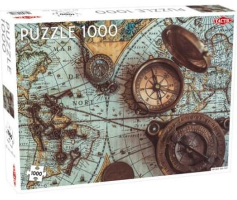 Puzzle 1000 Vintage Sea Map w sklepie Wasserman.eu