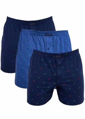 ⁨BOKSERKI CORNETTE CM-435/01 3-PACK (kolor mix kolorów, rozmiar M)⁩ w sklepie Wasserman.eu