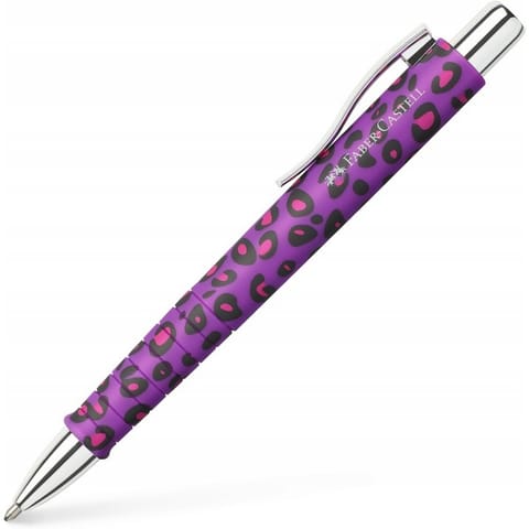 ⁨Długopis automatyczny POLY BALL LEO edition NIGHTSHADE grubość XB wkład niebieski 241184 Faber-Castell⁩ w sklepie Wasserman.eu