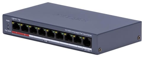 ⁨Switch Hikvision DS-3E0109P-E/M(C)⁩ w sklepie Wasserman.eu