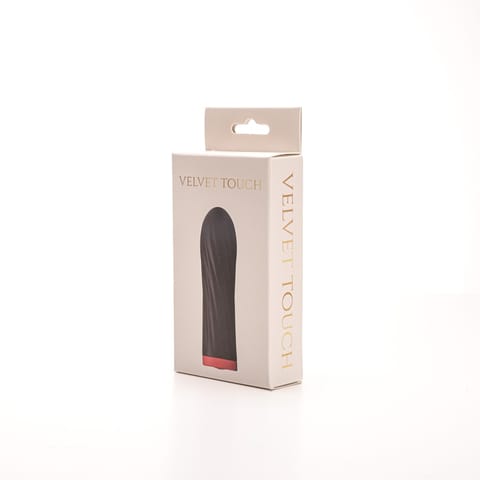 ⁨Wibrator Mini Typ Bullet Ładowany Usb Czarny⁩ w sklepie Wasserman.eu