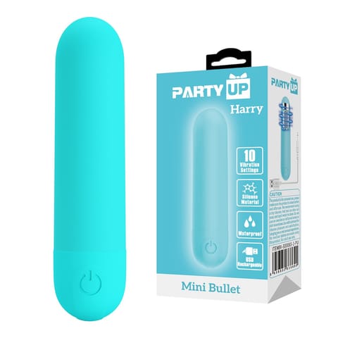 ⁨Harry Mini wibrator bullet, 10 poziomów wibracji⁩ w sklepie Wasserman.eu