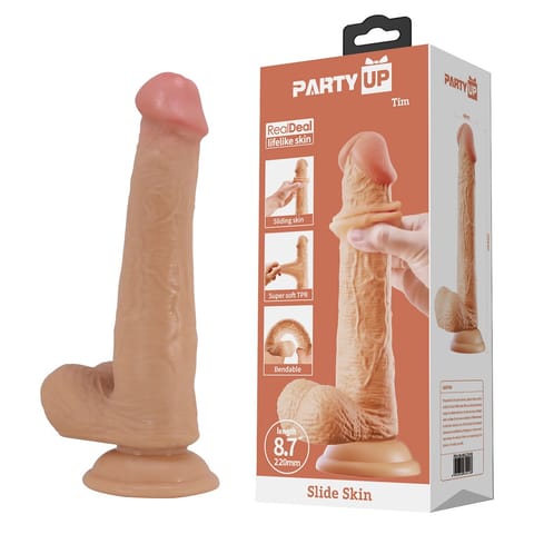 ⁨Tim  realistyczne dildo z przyssawką⁩ w sklepie Wasserman.eu