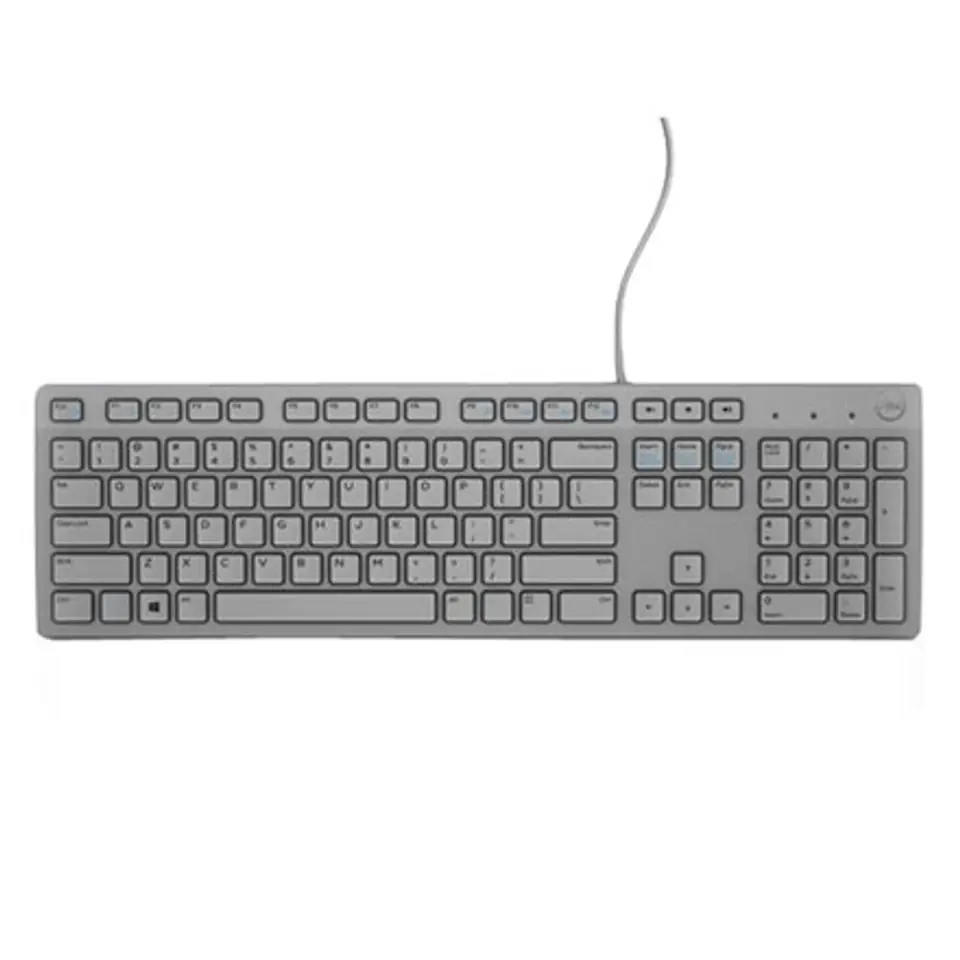 ⁨Dell Multimedia Keyboard-KB216 - US International (QWERTY) - Grey⁩ w sklepie Wasserman.eu