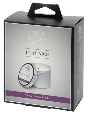 ⁨Fifty Shades of Grey Play Nice świeca do masażu waniliowa 90g⁩ w sklepie Wasserman.eu