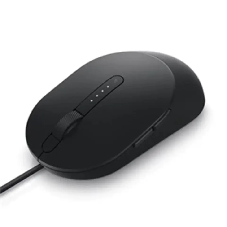 ⁨Dell Laser Mouse MS3220 przewodowa, czarna, przewodowa - USB 2.0⁩ w sklepie Wasserman.eu