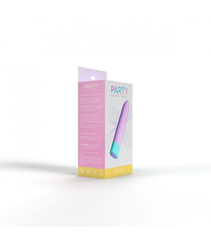 ⁨BALY RECHARGEABLE VIBRATING BULLET 10 INTENSITIES LILAC⁩ w sklepie Wasserman.eu