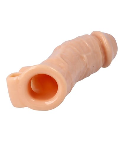 REALISTIC PENIS SHEATH S7 FLESH 21 CM W/ VIBRATION w sklepie Wasserman.eu