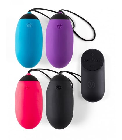 G6 RECHARGEABLE BLACK VIBRATING EGG w sklepie Wasserman.eu