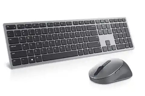 ⁨Dell Premier Multi-Device Keyboard and Mouse KM7321W Wireless, Batteries included, US, Titan grey⁩ w sklepie Wasserman.eu