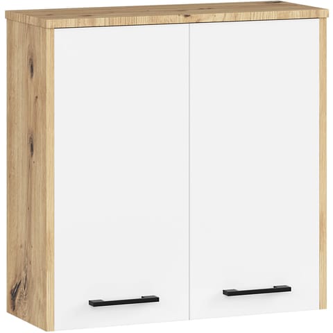 ⁨SZAFKA WISZĄCA W 60 cm FIN 2D ARTISAN / BIAŁA⁩ w sklepie Wasserman.eu