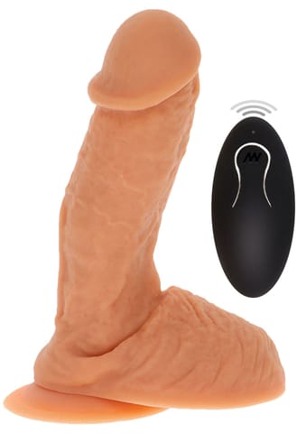 ⁨ToyJoy Get Real Vibrating Silicone Dildo 17 cm⁩ w sklepie Wasserman.eu