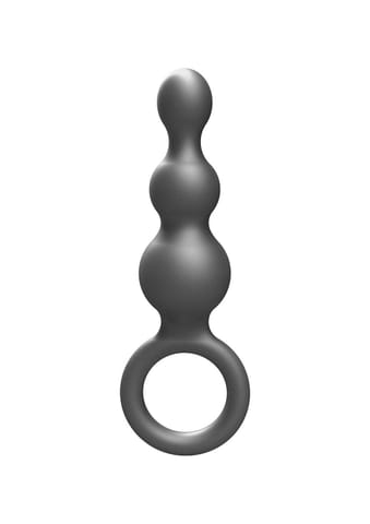 ToyJoy Buttocks The Stuffer 3-Balls Metallic Silicone Plug w sklepie Wasserman.eu