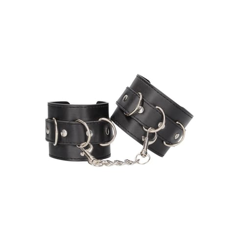 ⁨Ouch! Leather Cuffs - Regulowane mankiety skorzane na ręce i nogi⁩ w sklepie Wasserman.eu