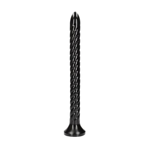 ⁨OUCH! Anal Snake Fine Ribbed 40 cm - Elastyczny wąż intymny z przyssawką⁩ w sklepie Wasserman.eu