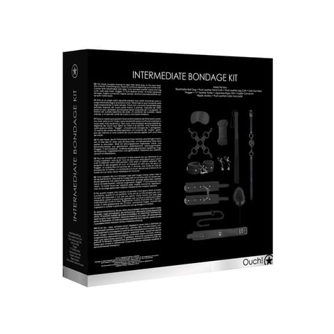 ⁨Ouch! by Shots Zestaw do wiązania średniozaawansowany, 10 elementow⁩ w sklepie Wasserman.eu