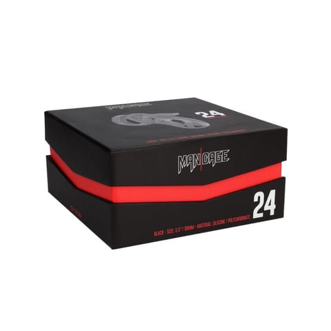 ⁨Mancage Model 9 cm - klatka intymna regulowana, silikon medyczny⁩ w sklepie Wasserman.eu