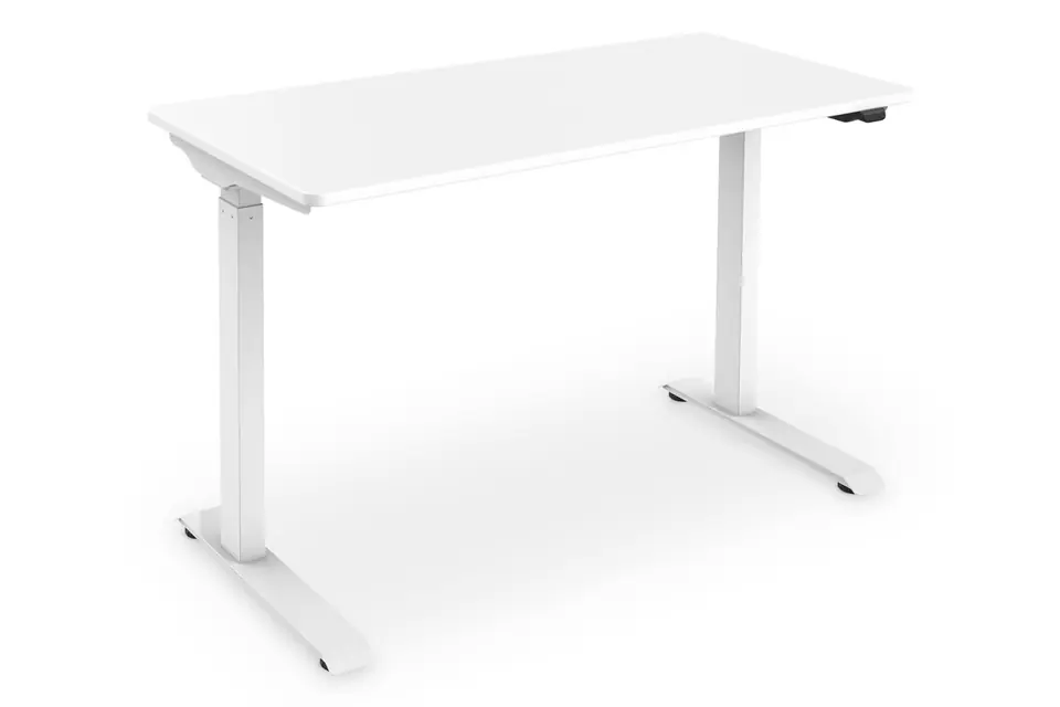 ⁨Digitus Electric height adjustable desk, 73 - 123 cm, Maximum load weight 50 kg, Metal, White⁩ w sklepie Wasserman.eu