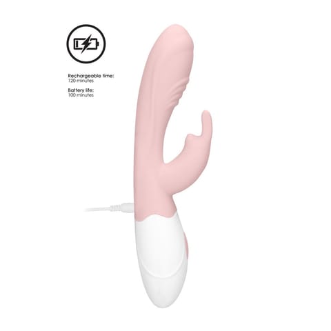 ⁨Loveline Juicy - silikonowy masażer G-spot z podwojnym silnikiem⁩ w sklepie Wasserman.eu