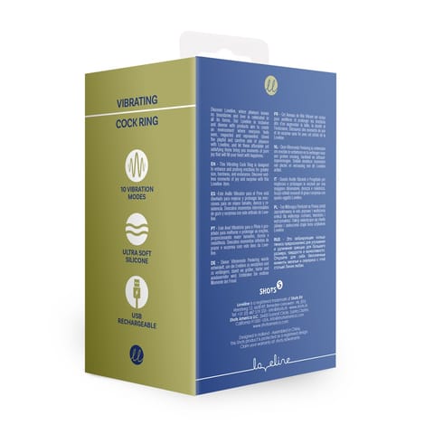 ⁨Loveline Wibrujący Pierścień Licorice Black - Elastyczny Silikonowy Model⁩ w sklepie Wasserman.eu