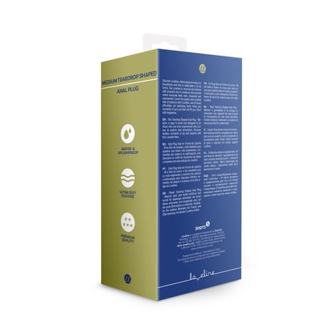 ⁨Loveline Korek anatomiczny średni Baltic Blue silikonowy⁩ w sklepie Wasserman.eu
