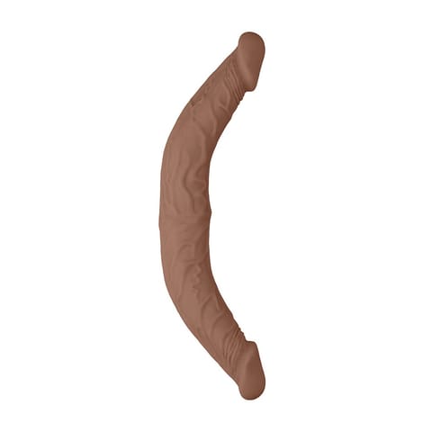 ⁨RealRock Model Double Curve 36cm - elastyczny anatomiczny kształt Skin TPE⁩ w sklepie Wasserman.eu
