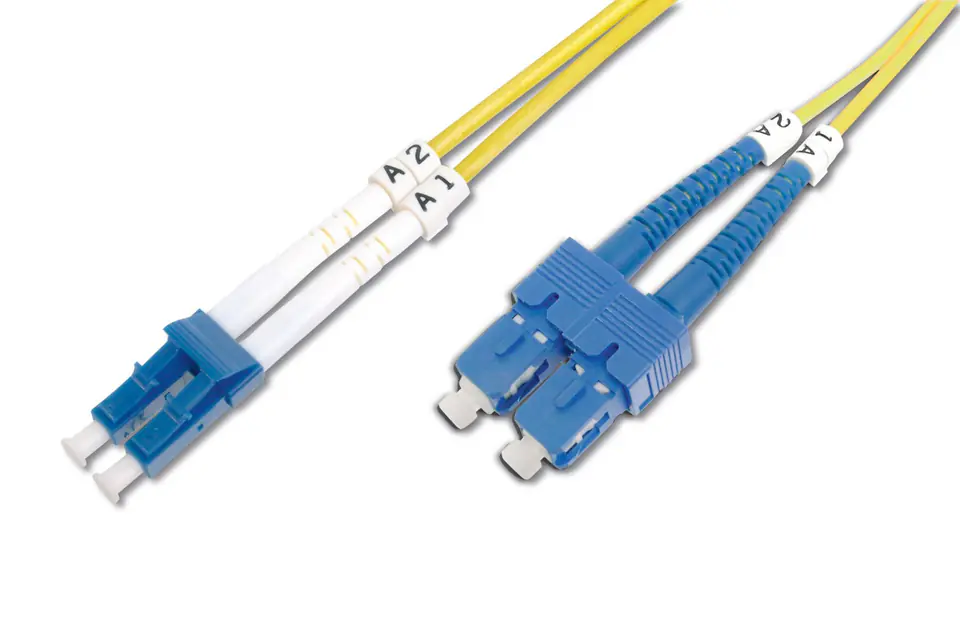 ⁨Network cable fiber optic ANSMANN LC - SC 1 m 1⁩ at Wasserman.eu