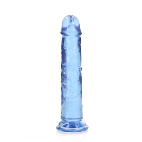 ⁨RealRock Crystal Clear model z przyssawką 18 cm przezroczysty⁩ w sklepie Wasserman.eu