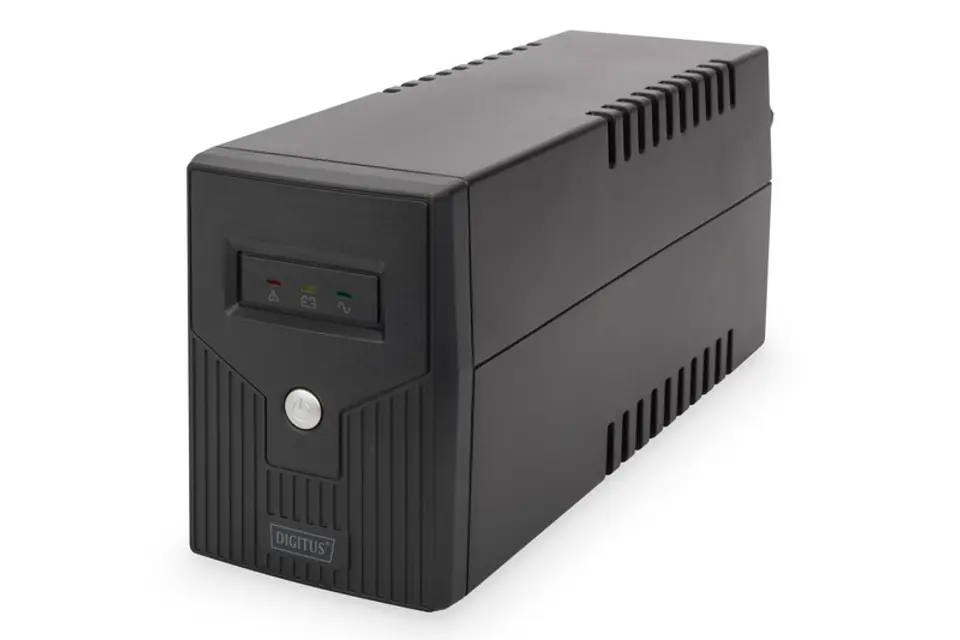 Digitus Line-Interactive UPS DN-170063, 600VA, 360W, 1x 12V/7Ah battery, 2x CEE 7/7 outlet, 2x RJ-11, 1x USB 2.0 type B, LED, Si w sklepie Wasserman.eu