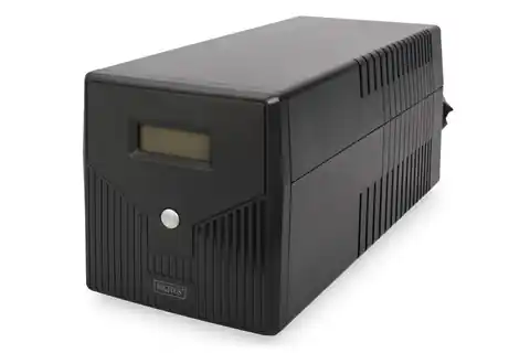 ⁨Digitus Line-Interactive UPS DN-170076, 2000VA/1200W 12V/9Ah x2 battery, 4x CEE 7/7, USB, RS232, RJ45,LCD, Simulated sine wave,⁩ w sklepie Wasserman.eu