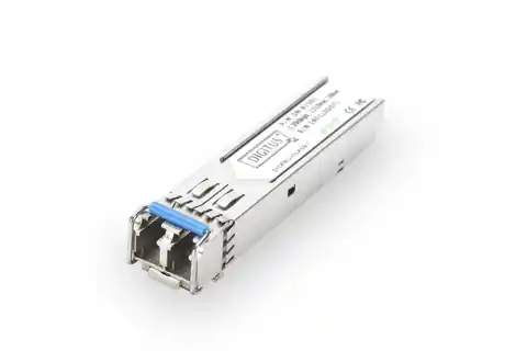 ⁨Digitus Mini SFP Module DN-81001 9/125 μm SMF (Single-Mode Fiber), Singlemode LC Duplex Connector, 1250 Mbit/s, Wavelength 1310⁩ w sklepie Wasserman.eu