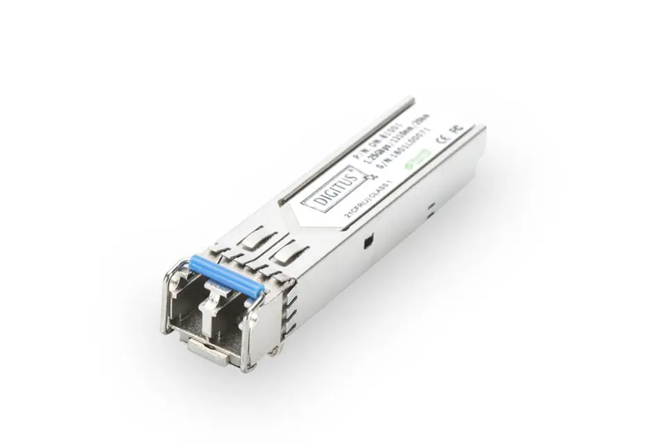 Digitus Mini SFP Module DN-81001 9/125 μm SMF (Single-Mode Fiber), Singlemode LC Duplex Connector, 1250 Mbit/s, Wavelength 1310 w sklepie Wasserman.eu