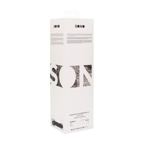 ⁨You2Toys No.17 Tuleja intymna wydłużająca 35 mm, TPE, czarna⁩ w sklepie Wasserman.eu