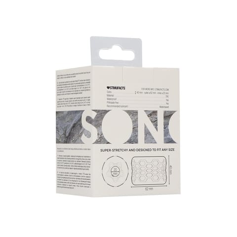 ⁨SONO - No.94 Otwarta maszyna intymna ze stoperem, TPE, 4 cm⁩ w sklepie Wasserman.eu