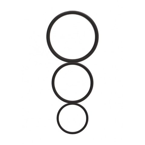 ⁨Shots Toys Flat Ring zestaw 3 płaskich pierścieni anatomicznych⁩ w sklepie Wasserman.eu