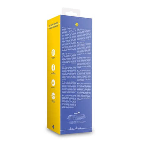 ⁨Loveline Pratanopia - silikonowy masażer kroliczek, dwupunktowy, fioletowy⁩ w sklepie Wasserman.eu