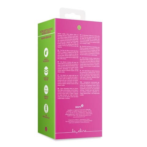 ⁨Loveline Prestone Pink - dwustronny model silikonowy ultra gładki⁩ w sklepie Wasserman.eu