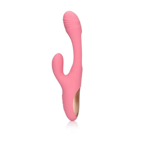 ⁨Loveline Pink Arabesque - wibrujący masażer punktu G z funkcją kroliczka⁩ w sklepie Wasserman.eu