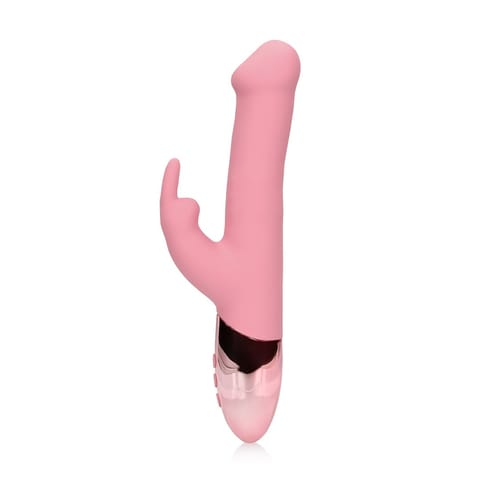 ⁨Loveline Pink Arabesque - Wibrator z obrotowymi koralikami, rożowy⁩ w sklepie Wasserman.eu