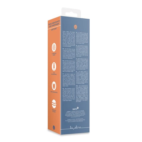 Loveline Blue Horizon - wibrator podrożny z komorą na lubrykant 13 ml w sklepie Wasserman.eu