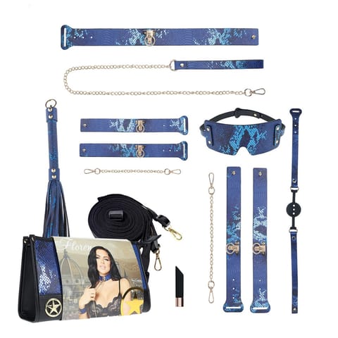 Florence Collection - Kit with Bag - Blue w sklepie Wasserman.eu
